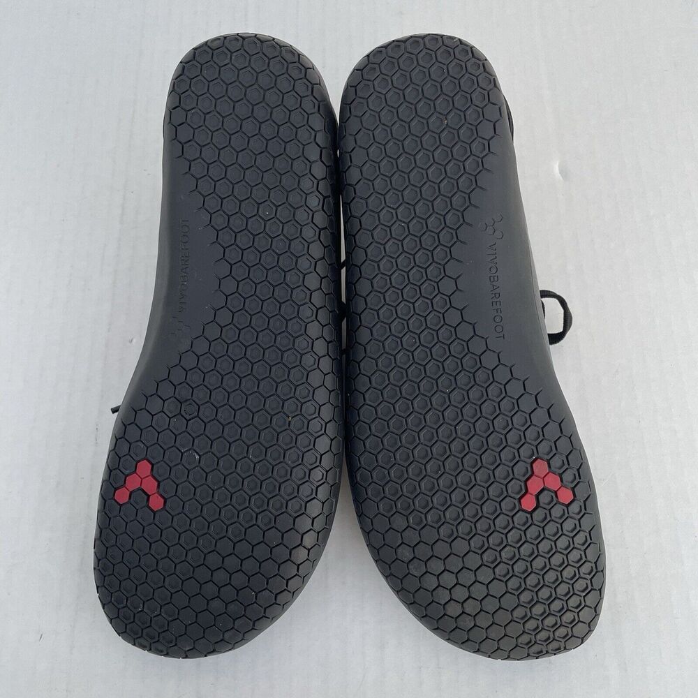 Vivobarefoot Womens Kasana Knit & Leather Black Minimalist Barefoot Shoes 8 EU39 - Picture 12 of 13